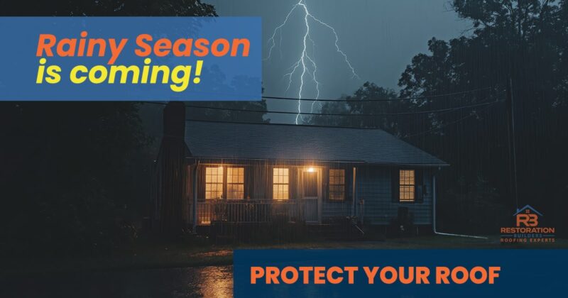 7 steps roof protection charlotte rainy season