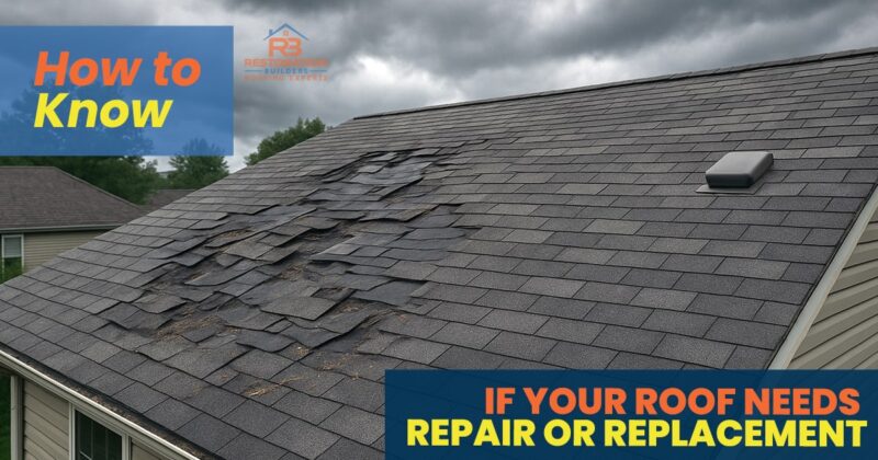 How to know if your roof needs repair or replacement