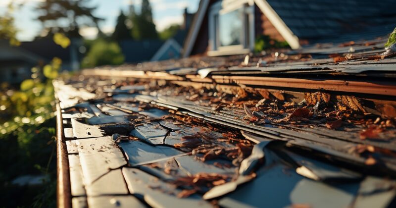 roof damage