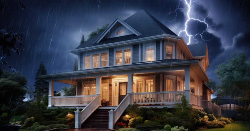 home storm damage