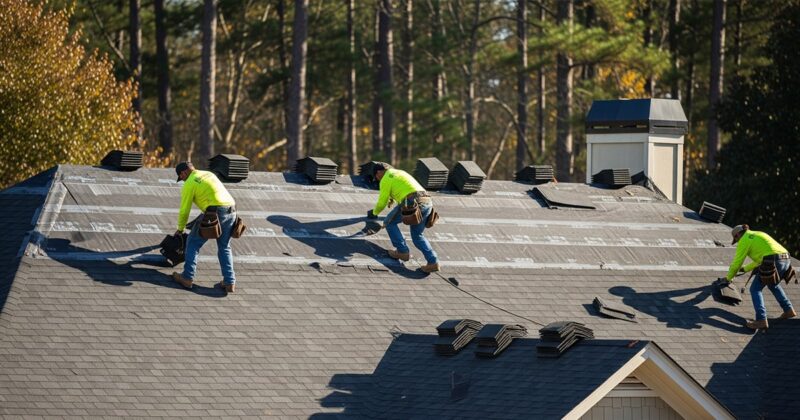 asphalt roof replacement in charlotte NC