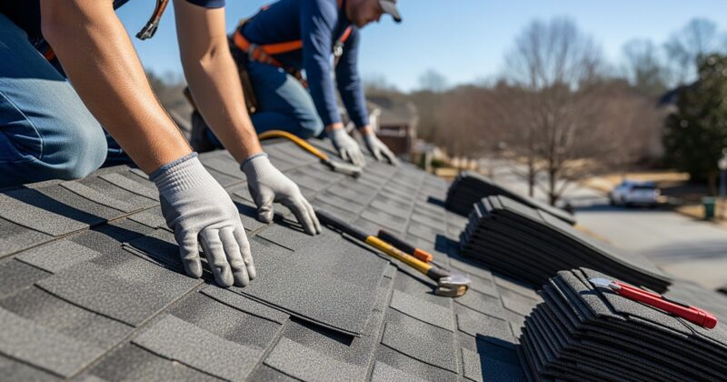 Roof replacement in Charlotte NC