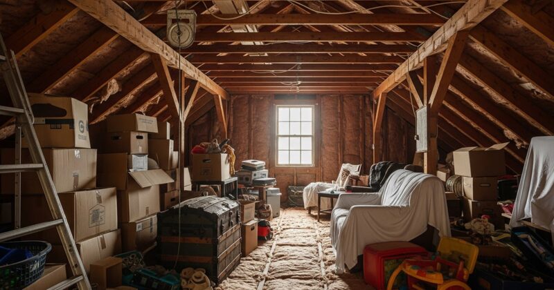 attic in Charlotte NC