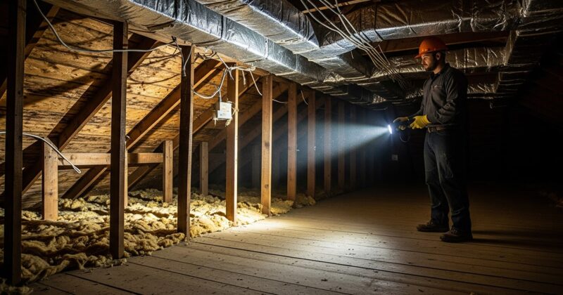 attic inspection