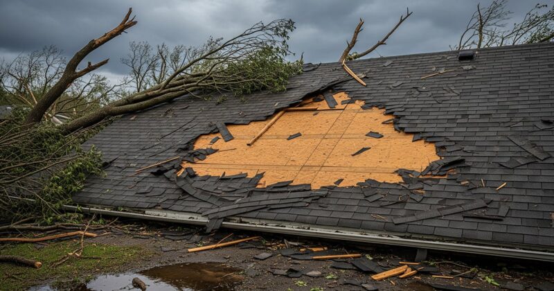 roof and storm damage