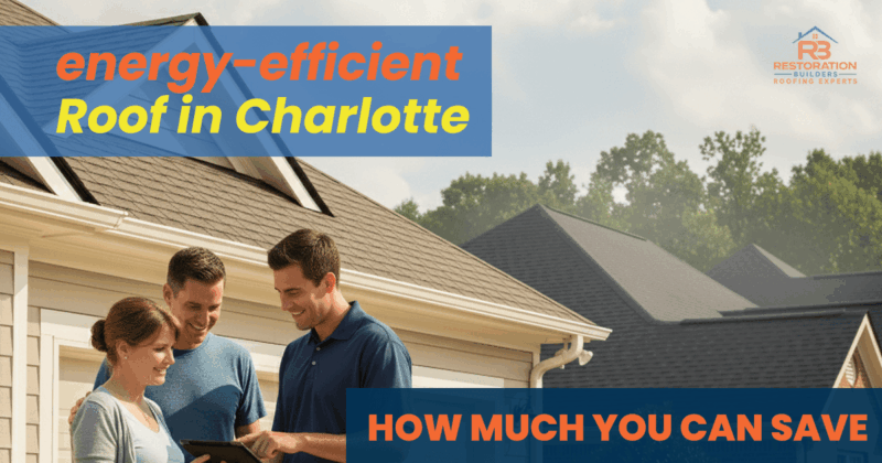 energy efficient roof in charlotte save money